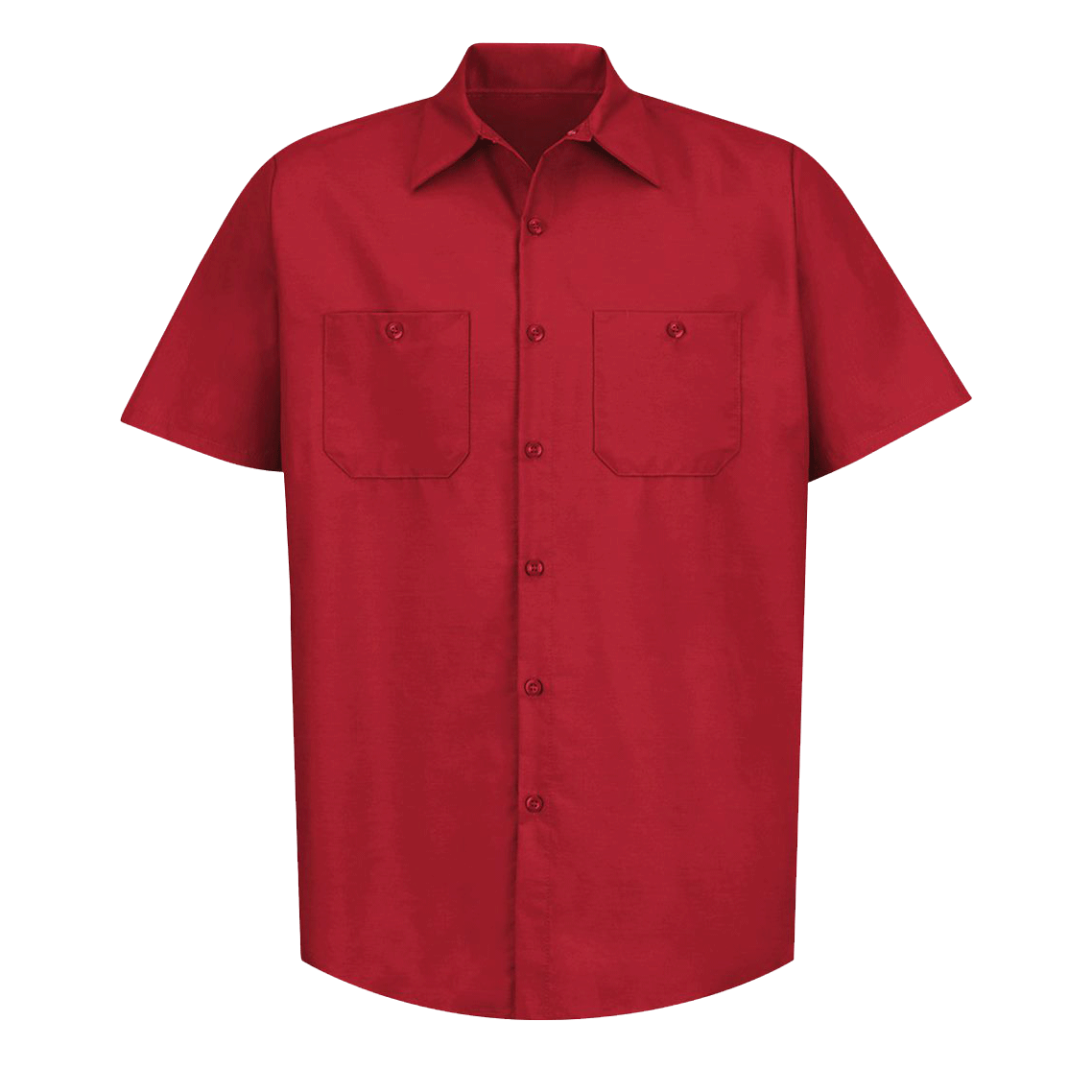 Red Kap SP24 Industrial Short Sleeve Work Shirt LandscapingUniforms